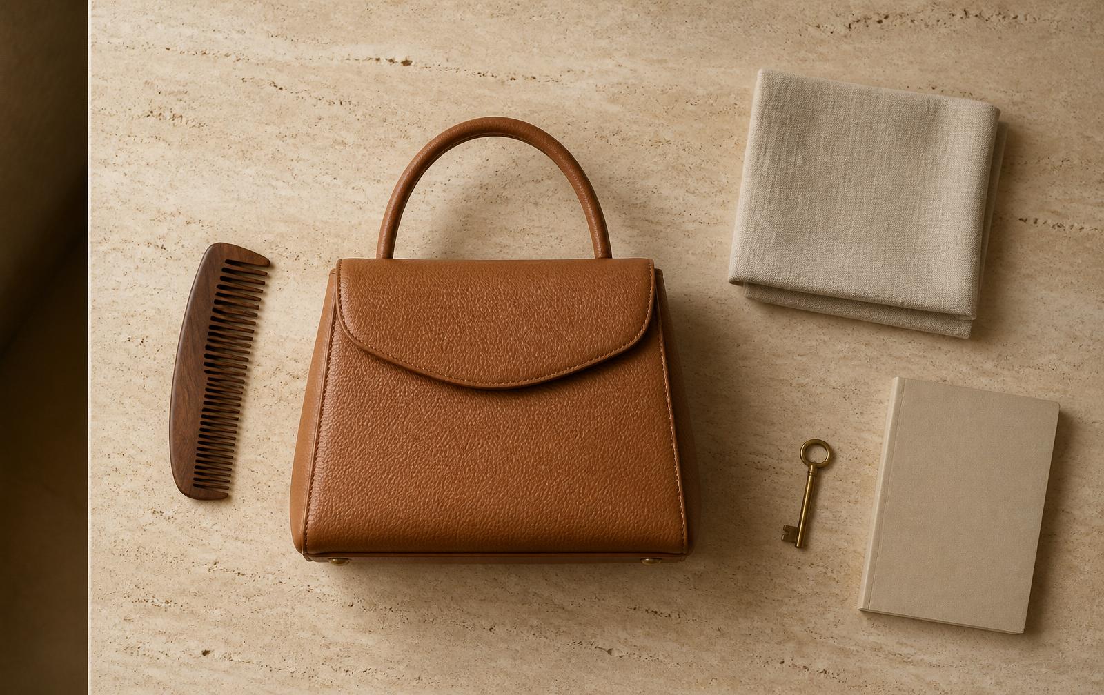 The authentication card, in linen
